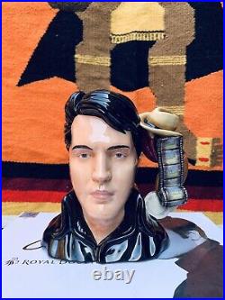 Royal Doulton Elvis Stand Up Large Character Toby Jug 2006