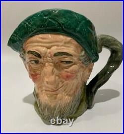 Royal Doulton England Large Character Jug Auld Mac D5823 circa 1970