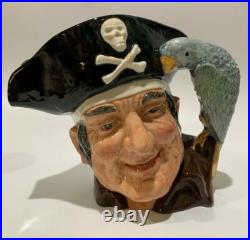Royal Doulton England Large Character Jug Long John Silver (A) D6335 ca 1952