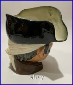 Royal Doulton England Large Character Jug Long John Silver (A) D6335 ca 1952