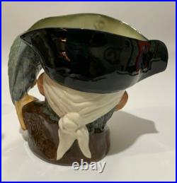 Royal Doulton England Large Character Jug Long John Silver (A) D6335 ca 1952