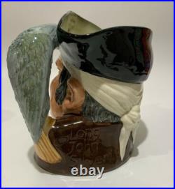 Royal Doulton England Large Character Jug Long John Silver (A) D6335 ca 1952