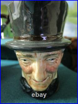 Royal Doulton England Mini Character Toby Jugs 7 Pcs As Lot ^^