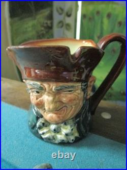 Royal Doulton England Mini Character Toby Jugs 7 Pcs As Lot ^^