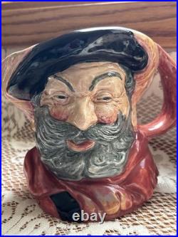 Royal Doulton Falstaff Jug Set D6287 6 Large Medium Small England 1949
