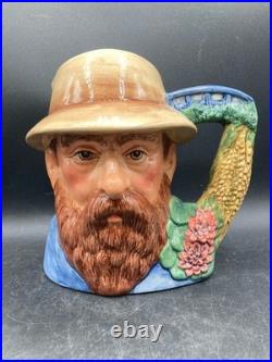 Royal Doulton Famous Artists Claude Monet Character Toby Mug D7150