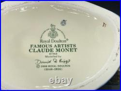 Royal Doulton Famous Artists Claude Monet Character Toby Mug D7150