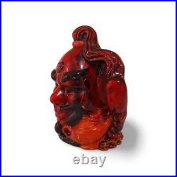 Royal Doulton Flambe Aladdin's Genie Rare Toby D6971 Character Jug