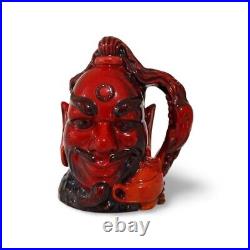 Royal Doulton Flambe Aladdin's Genie Rare Toby D6971 Character Jug