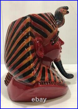 Royal Doulton Flambe Character Jug The Pharaoh D7028 (Ltd. Ed. 1500)