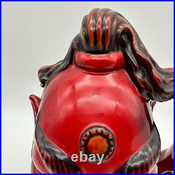 Royal Doulton Flambe Character Toby Jug Aladdin's Genie D6971 Limited With COA