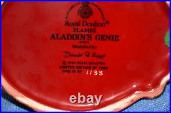 Royal Doulton Flambe Character Toby Jug Aladdin's Genie D6971 Must See Pics