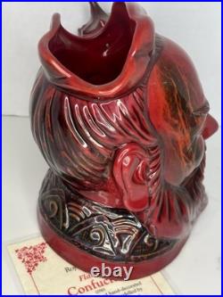 Royal Doulton Flambe Confucius D7003 Limited Edition 263/1750 COA