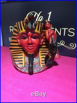Royal Doulton Flambe The Pharaoh Large Character Jug D7028 1428/1500