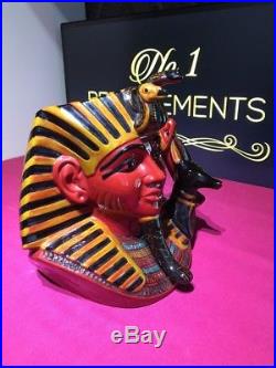 Royal Doulton Flambe The Pharaoh Large Character Jug D7028 1428/1500