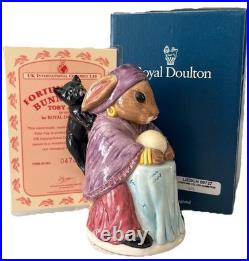 Royal Doulton Fortune Teller Bunnykins D7157 Toby Jug LIMITED EDITION Box + Cert