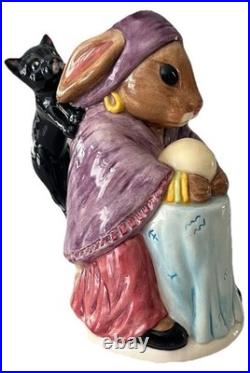 Royal Doulton Fortune Teller Bunnykins D7157 Toby Jug LIMITED EDITION Box + Cert