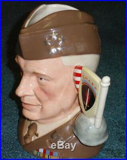 Royal Doulton GENERAL EISENHOWER Character Jug / c. 1993 Harper / Museum Quality