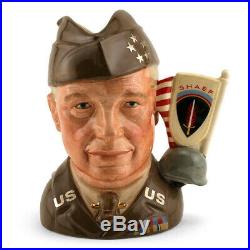 Royal Doulton GENERAL EISENHOWER Character Jug / c. 1993 Harper / Museum Quality