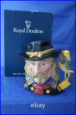 Royal Doulton General Custer D7079 Large Character Jug Original Box