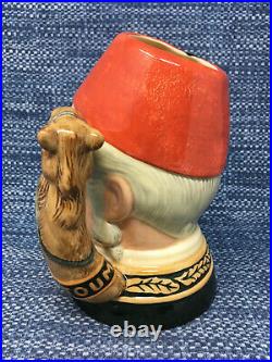 Royal Doulton General Gordon D6869 Khartoum Character Toby Jug Large 7.5 Mint