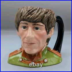 Royal Doulton George Harrison Character Jug D6727 Beatles Sgt Pepper 5.5