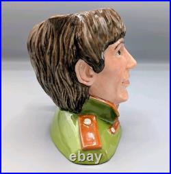 Royal Doulton George Harrison Character Jug D6727 Beatles Sgt Pepper 5.5