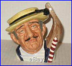 Royal Doulton Gondolier Character Toby Jug Mug Small 4 Size D6592 Circa 1963