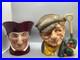 Royal Doulton Group of 2 Character Toby Jugs Cardinal and Gardener Large Size