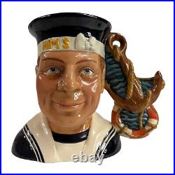 Royal Doulton HMS'Sailor' Character Jug D 7263 Limited Edition