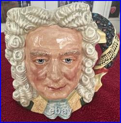 Royal Doulton Handel D7080 Large Character Jug/Mug