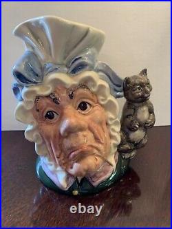 Royal Doulton Handmade Character Dolby Jug, The Cook & The Cheshire Cat D6842