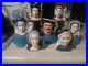 Royal Doulton Henry viii and wives large character toby mugs