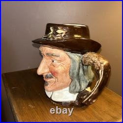 Royal Doulton Izaak Walton Large 7 Compleat-Angler 300th Anniv Toby Mug D6404