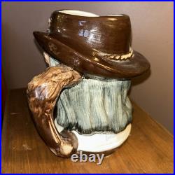 Royal Doulton Izaak Walton Large 7 Compleat-Angler 300th Anniv Toby Mug D6404