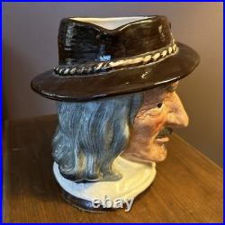 Royal Doulton Izaak Walton Large 7 Compleat-Angler 300th Anniv Toby Mug D6404