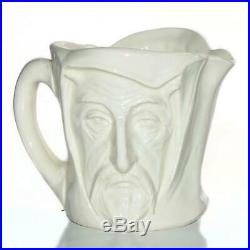 Royal Doulton JUG Character Mephistopheles White Glaze Devil Toby Mug