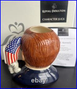 Royal Doulton John F. Kennedy Character Jug D7247 Limited Edition 28/250 Box COA