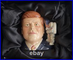 Royal Doulton John F. Kennedy Character Jug D7247 Limited Edition 28/250 Box COA