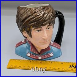 Royal Doulton John Lennon Character Jug D6725 The Beatles Sgt Pepper 5.5