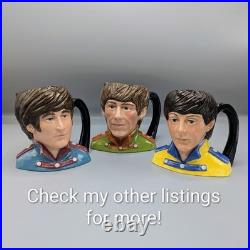 Royal Doulton John Lennon Character Jug D6725 The Beatles Sgt Pepper 5.5