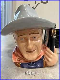 Royal Doulton John Wayne Character Jug Of The Year 2007 D7269 Signed