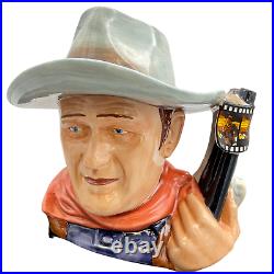 Royal Doulton John Wayne Character Jug of the Year D7269 Rare Cabinet Condition