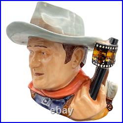 Royal Doulton John Wayne Character Jug of the Year D7269 Rare Cabinet Condition