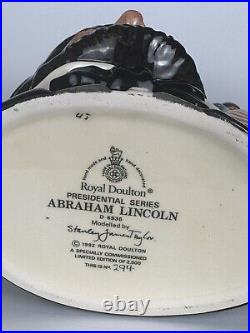 Royal Doulton Jug ABRAHAM LINCOLN D6936 (Ltd. Ed.)