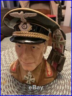 Royal Doulton Jug General Erwin Rommel Character Jug