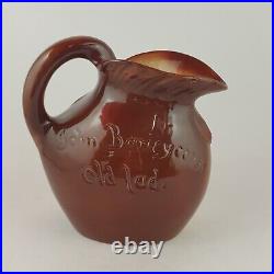 Royal Doulton Jug John Barleycorn Coleman's Compliments Backstamp Rare 7506 RD