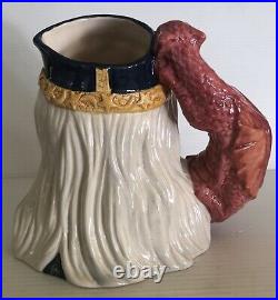 Royal Doulton Jug MERLIN D7117 (Ltd. Ed. 1500) with COA