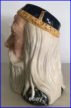 Royal Doulton Jug MERLIN D7117 (Ltd. Ed. 1500) with COA