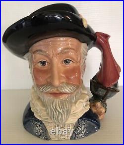 Royal Doulton Jug SIR WALTER RALEIGH D7169 (Limited Edition of 1000)